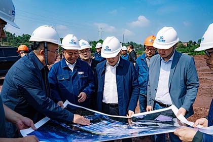 瀘州市國資委黨委書記、主任張學彬率隊督導瀘天化重大項目建設和企業(yè)安全生產工作